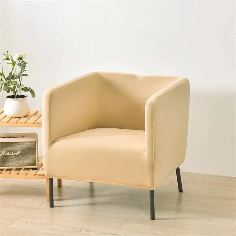 Housse Fauteuil Club Solide LUNOVA