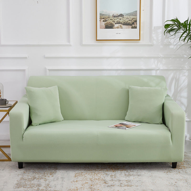 Housse de canapé Stretch All-Inclusive QUOLTA Double 145 185cm-Lemon Green