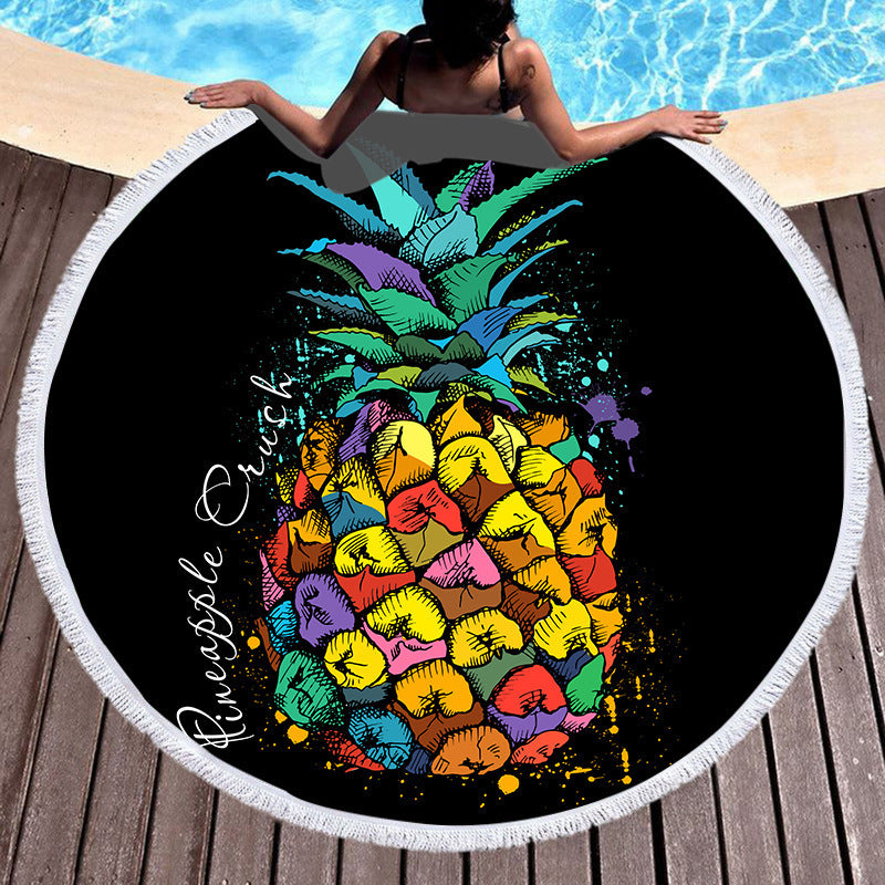 Serviette de Plage Design Ananas PYNPLA G