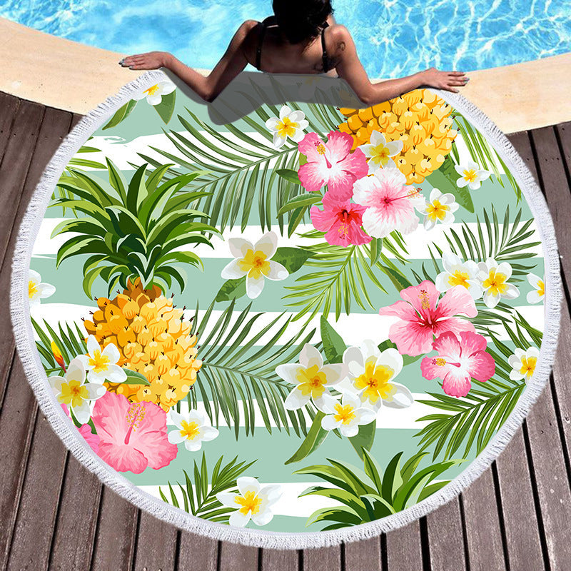 Serviette de Plage Design Ananas PYNPLA D