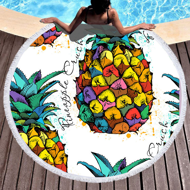 Serviette de Plage Design Ananas PYNPLA E