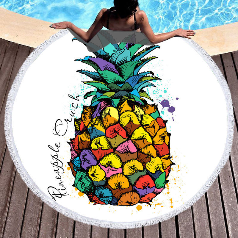 Serviette de Plage Design Ananas PYNPLA A