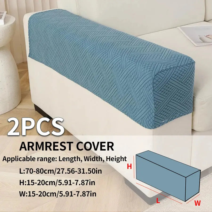 Housse Accoudoir Canapé Jacquard VELARIS