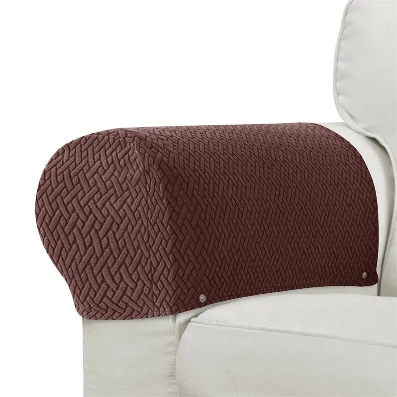 Housse Accoudoir Canapé Jacquard VELURA