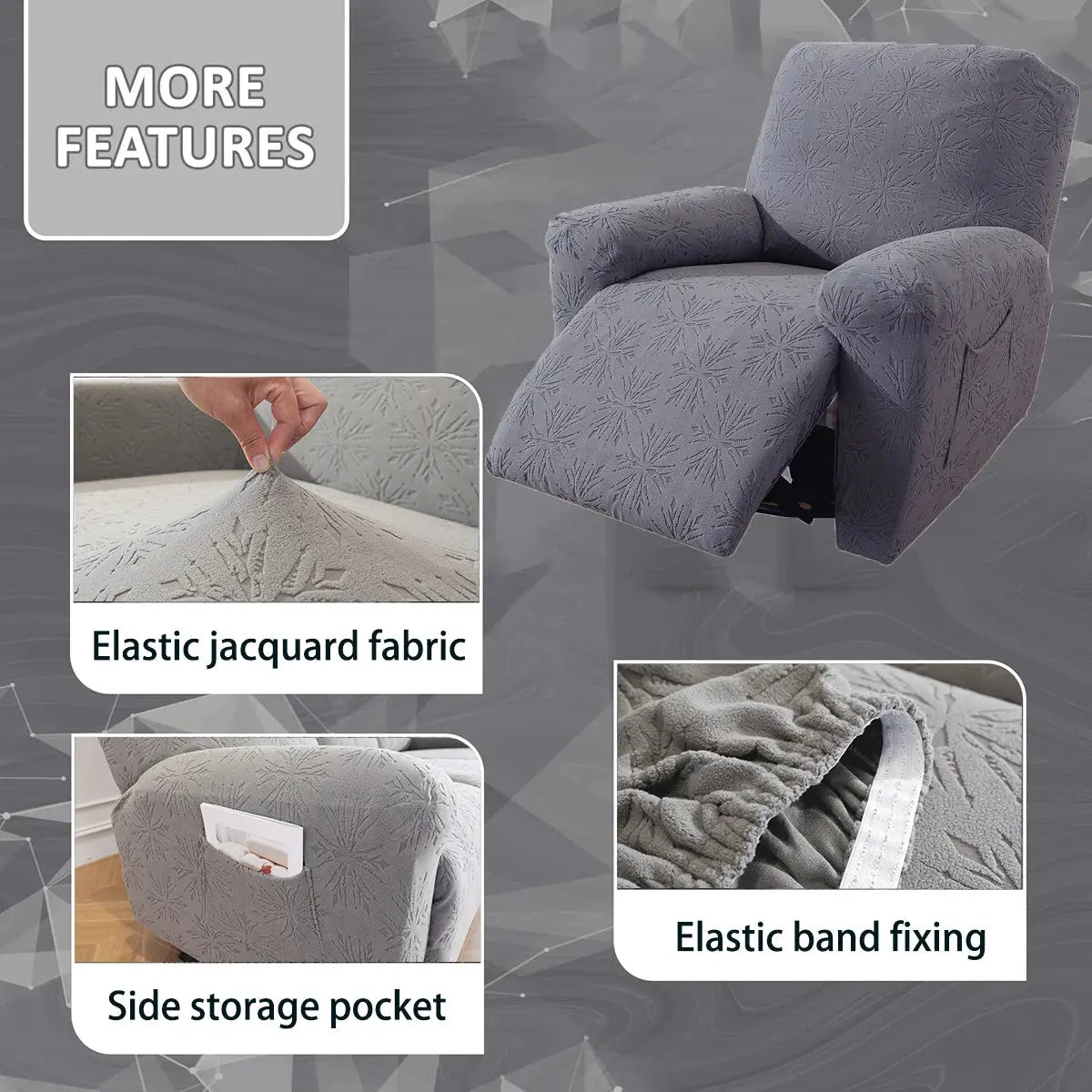 Housse fauteuil relax extensible RELCORA