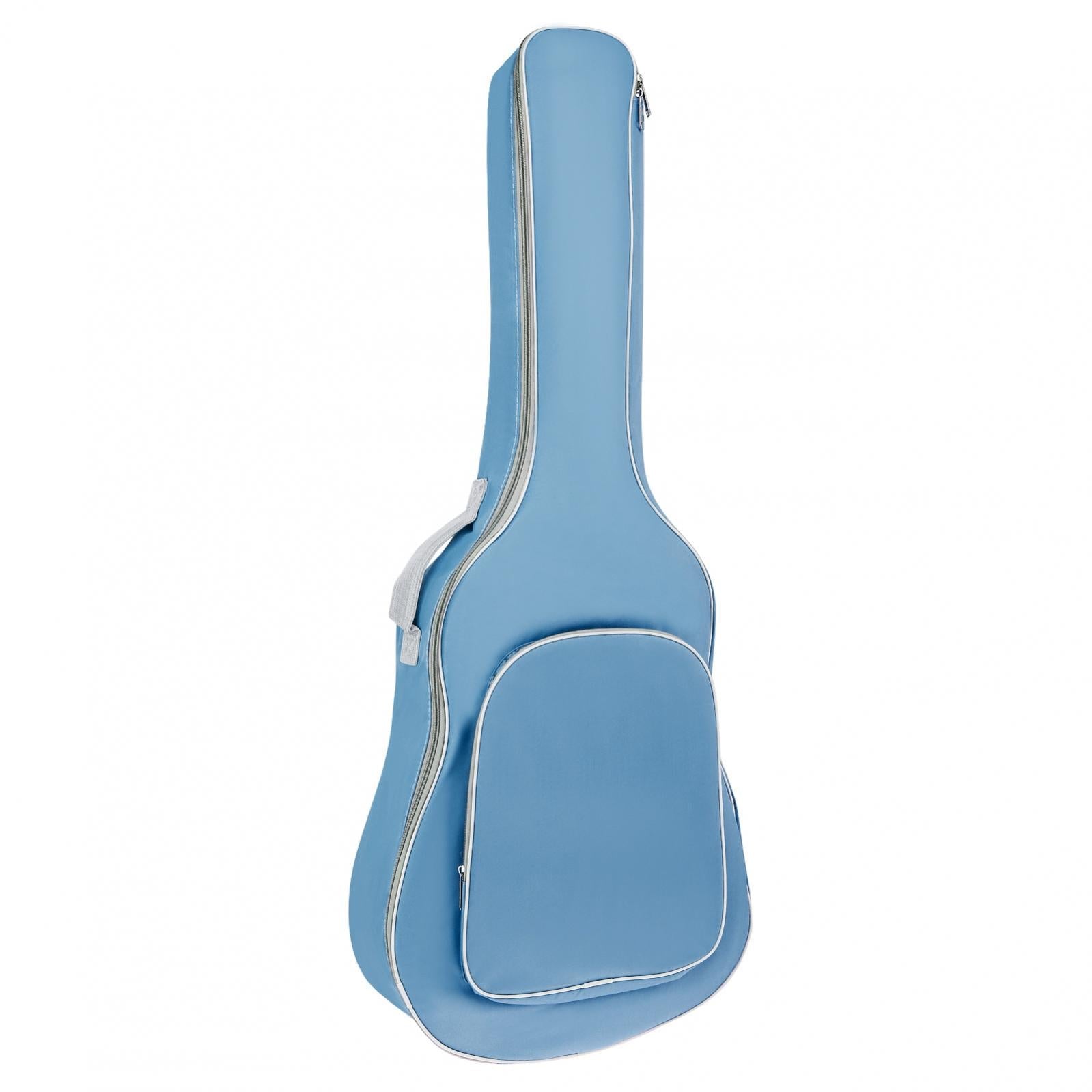 1 pièce 40 / 41 pouces rembourré résistant à l'eau épais guitare acoustique sac à dos Gig, sac de guitare à couverture souple Housse de France