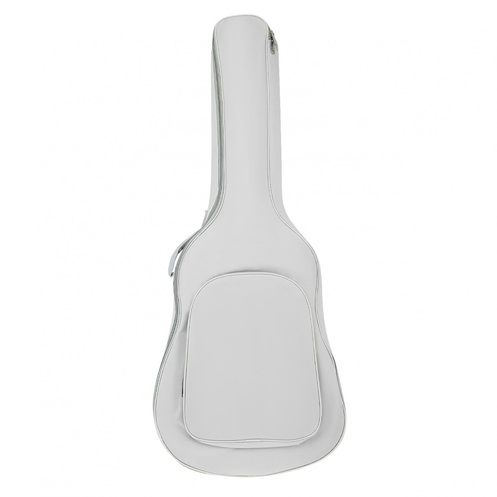 1 pièce 40 / 41 pouces rembourré résistant à l'eau épais guitare acoustique sac à dos Gig, sac de guitare à couverture souple Housse de France