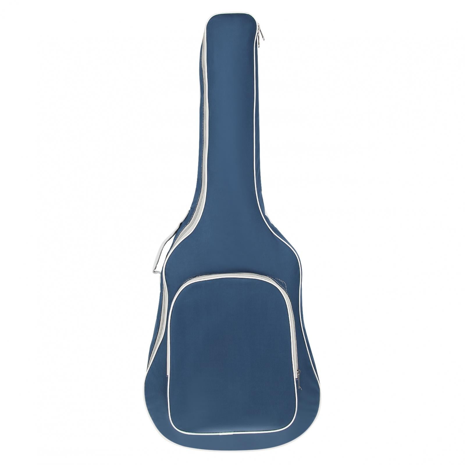 1 pièce 40 / 41 pouces rembourré résistant à l'eau épais guitare acoustique sac à dos Gig, sac de guitare à couverture souple Housse de France