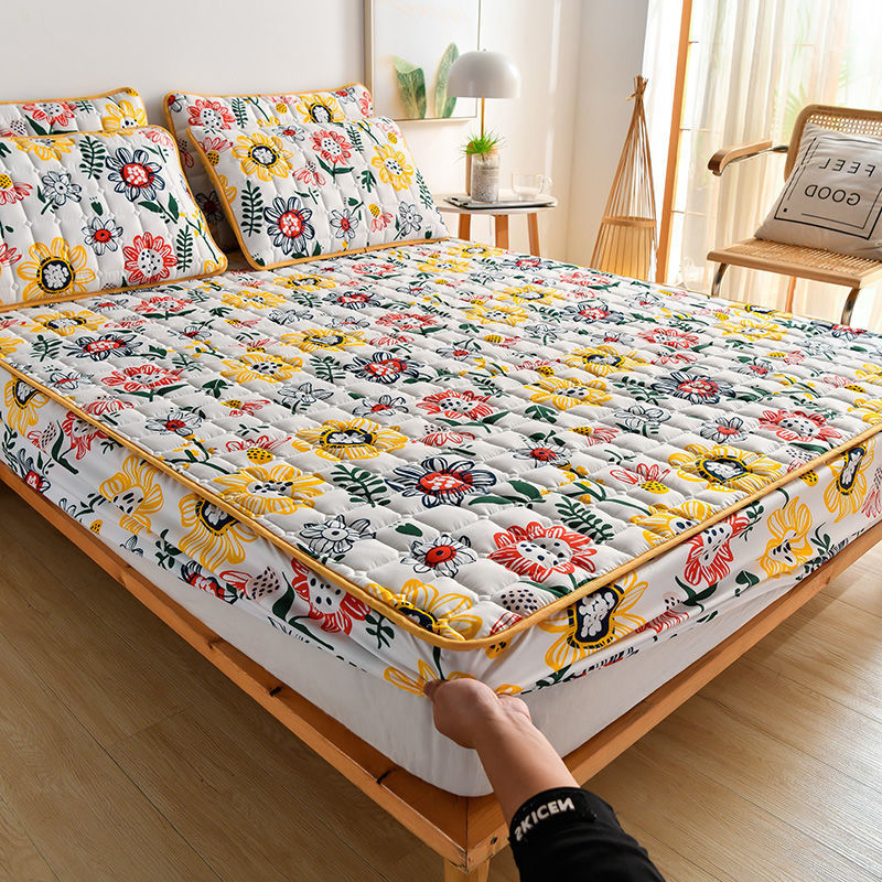 Housse Matelas Brushed LUMBRA Sun flower-B