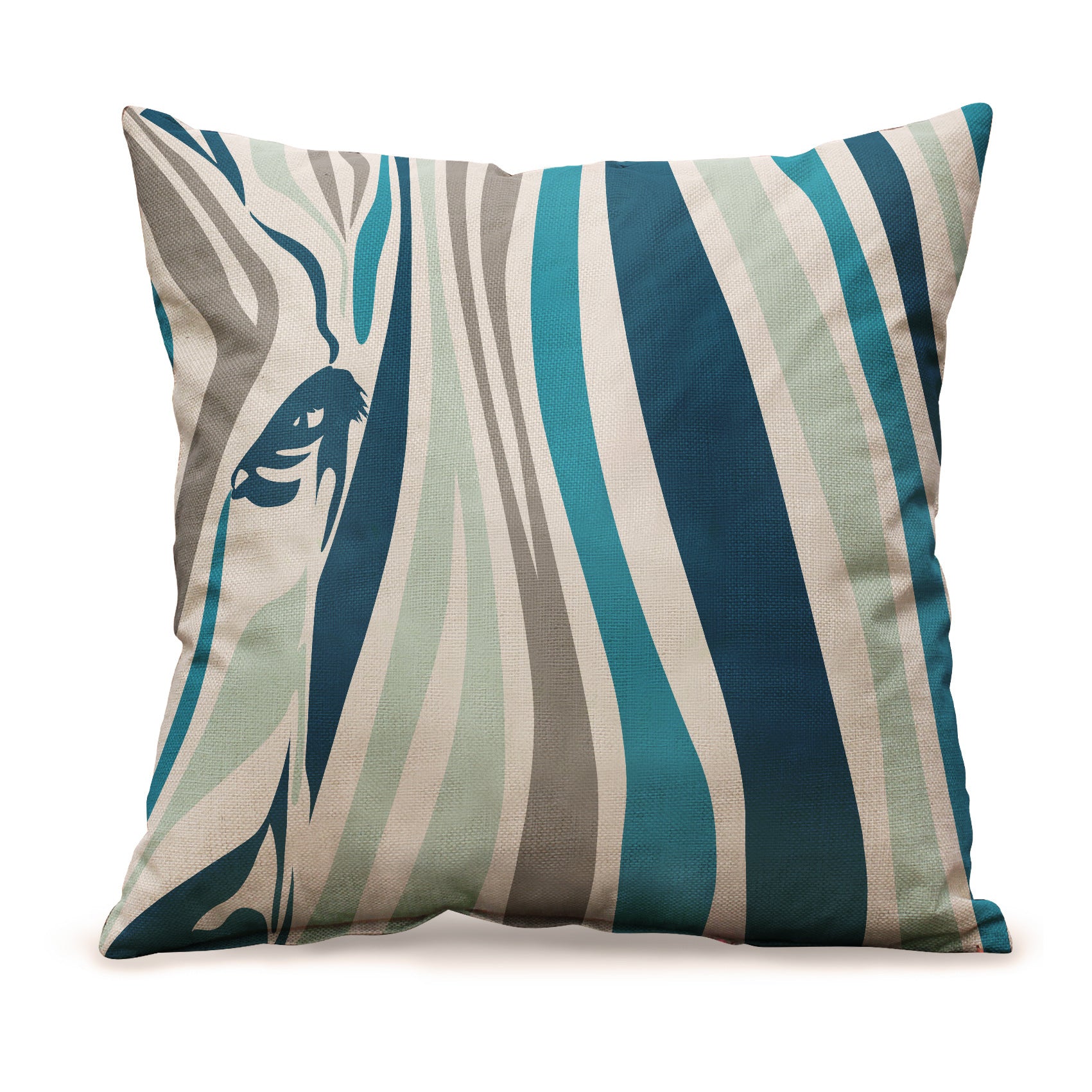 Coussin Canapé Lin Graphique KERMA 013style-45x45cm