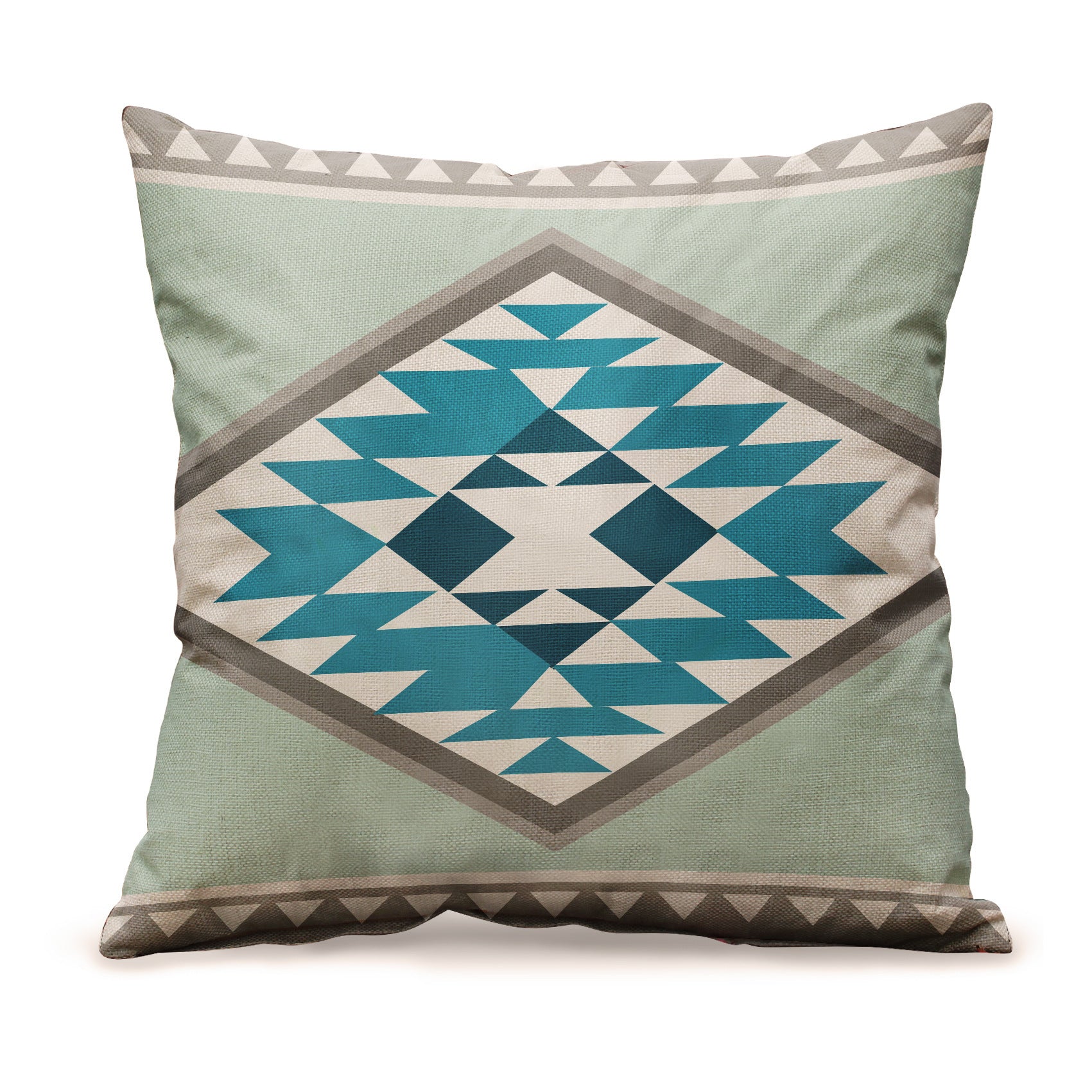 Coussin Canapé Lin Graphique KERMA 004style-45x45cm