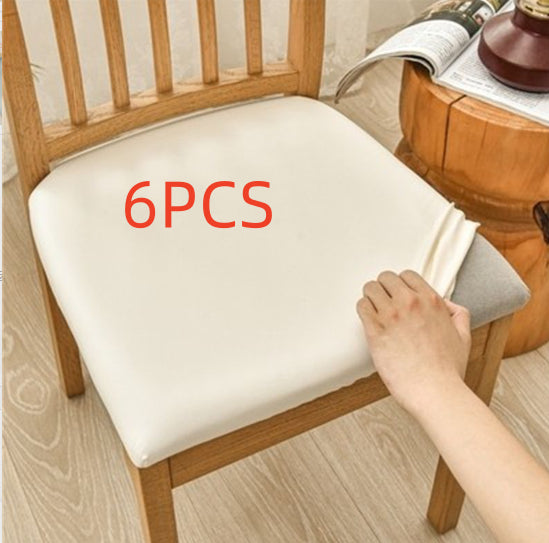 Housse Assise Chaise Imperméable LUXORE Beige-Length And Width 35to50cm-6PCS