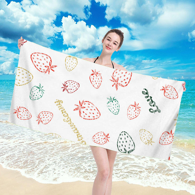 Serviette de Plage Microfibre TAYLA Q-70x140cm