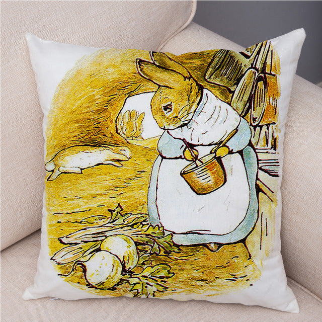 Housse de Coussin Lapin Pascal