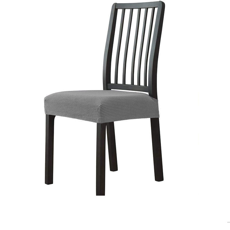 Housse Assise Chaise Élastique HOMINO Light Gray-Average Size