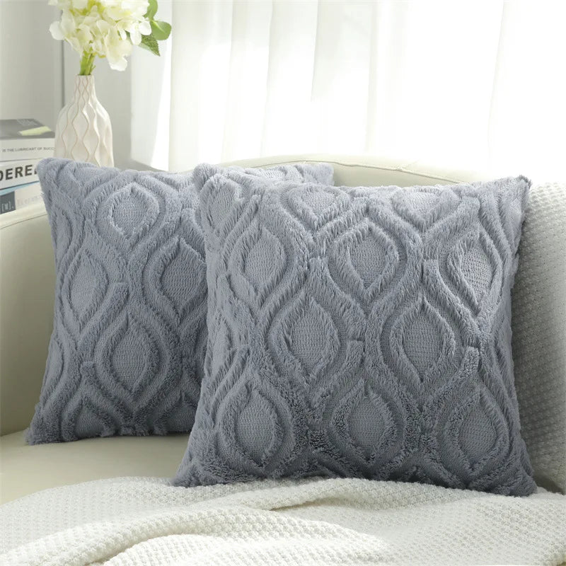 Housse de Coussin Coton Doux OLIVIO Housse de France
