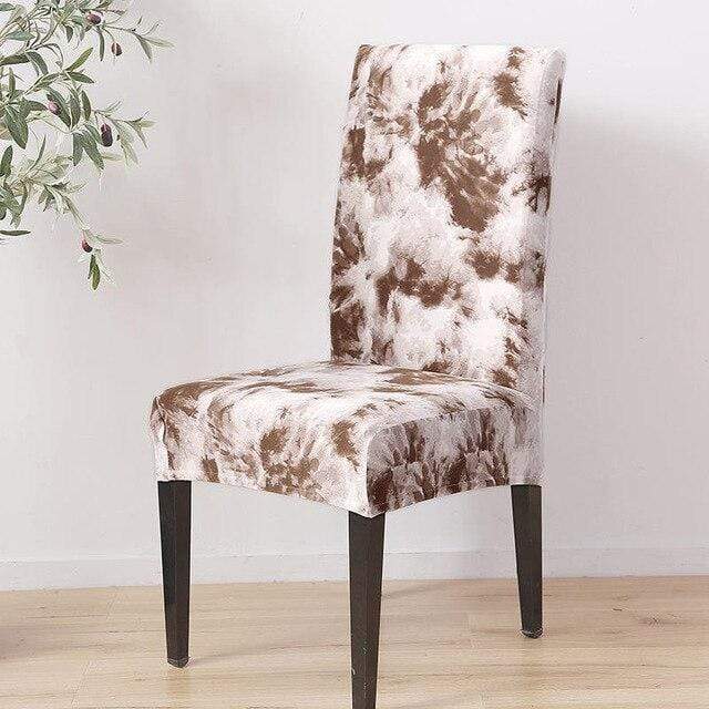 AFRIDECO - Housse de chaise extensible texturé - Housse De France