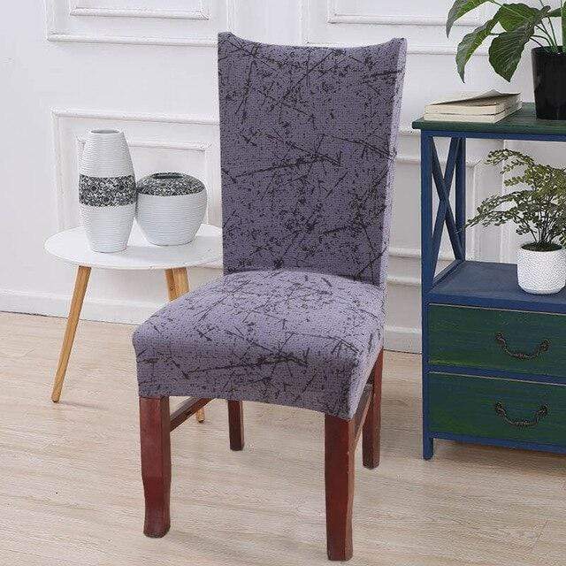 AFRIDECO - Housse de chaise extensible texturé - Housse De France