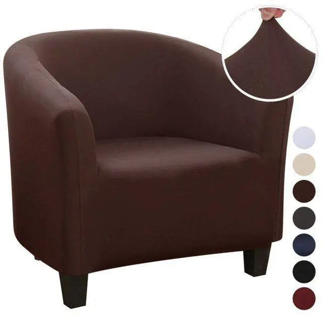 ARMCHAIR - Housse de fauteuil couleur unie - Housse De France