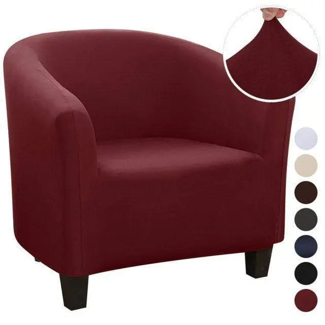 ARMCHAIR - Housse de fauteuil couleur unie - Housse De France