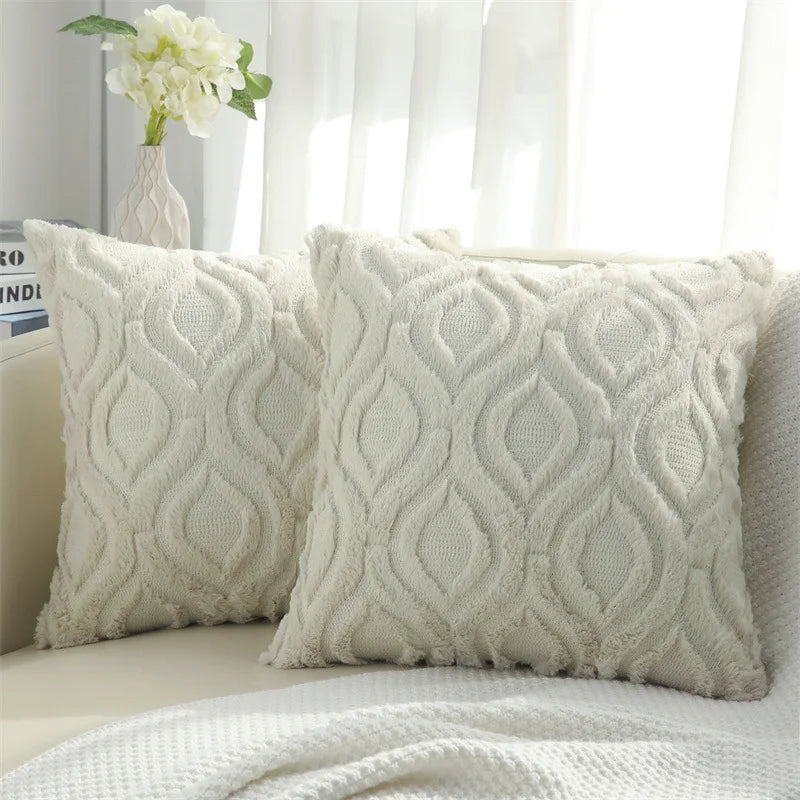 Housse de Coussin Coton Doux OLIVIO Housse de France