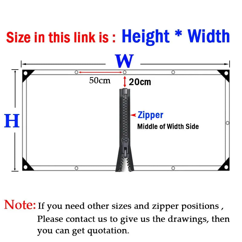 Bâche Imperméable PVC ZIPPOR Housse de France