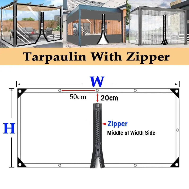 Bâche Imperméable PVC ZIPPOR Housse de France