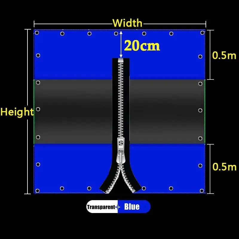 Bâche Imperméable PVC ZIPPOR Housse de France