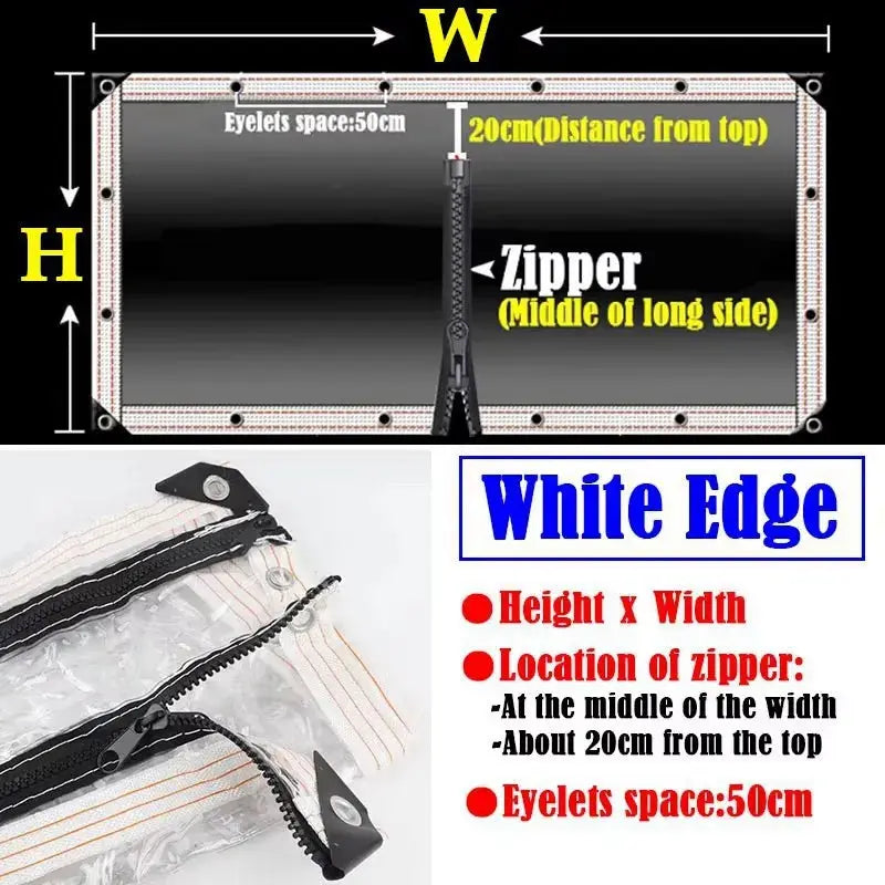 Bâche Imperméable PVC ZIPPOR Housse de France