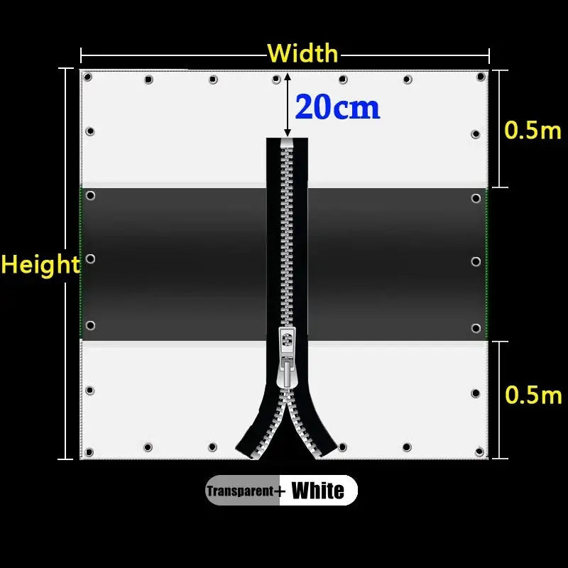 Bâche Imperméable PVC ZIPPOR Housse de France