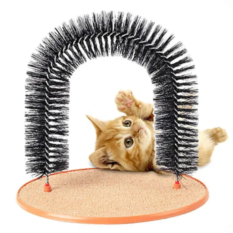 Brosse de massage et de nettoyage à gratter pour chat CATTOY Housse de France