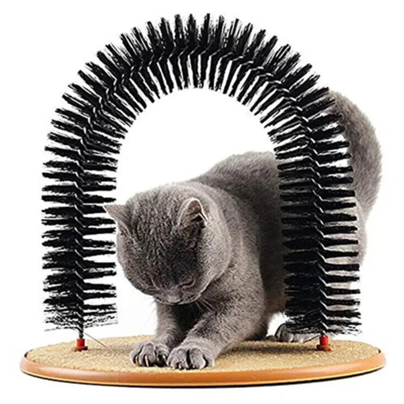 Brosse de massage et de nettoyage à gratter pour chat CATTOY Housse de France