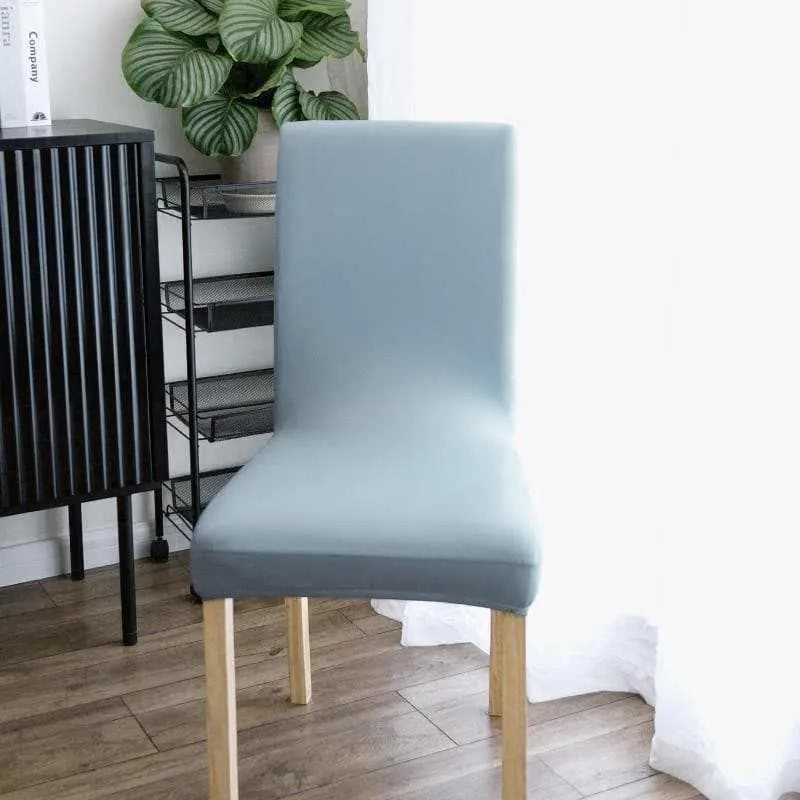 CUTATA - Housse de chaise une pièce extensible en cuir - Housse De France