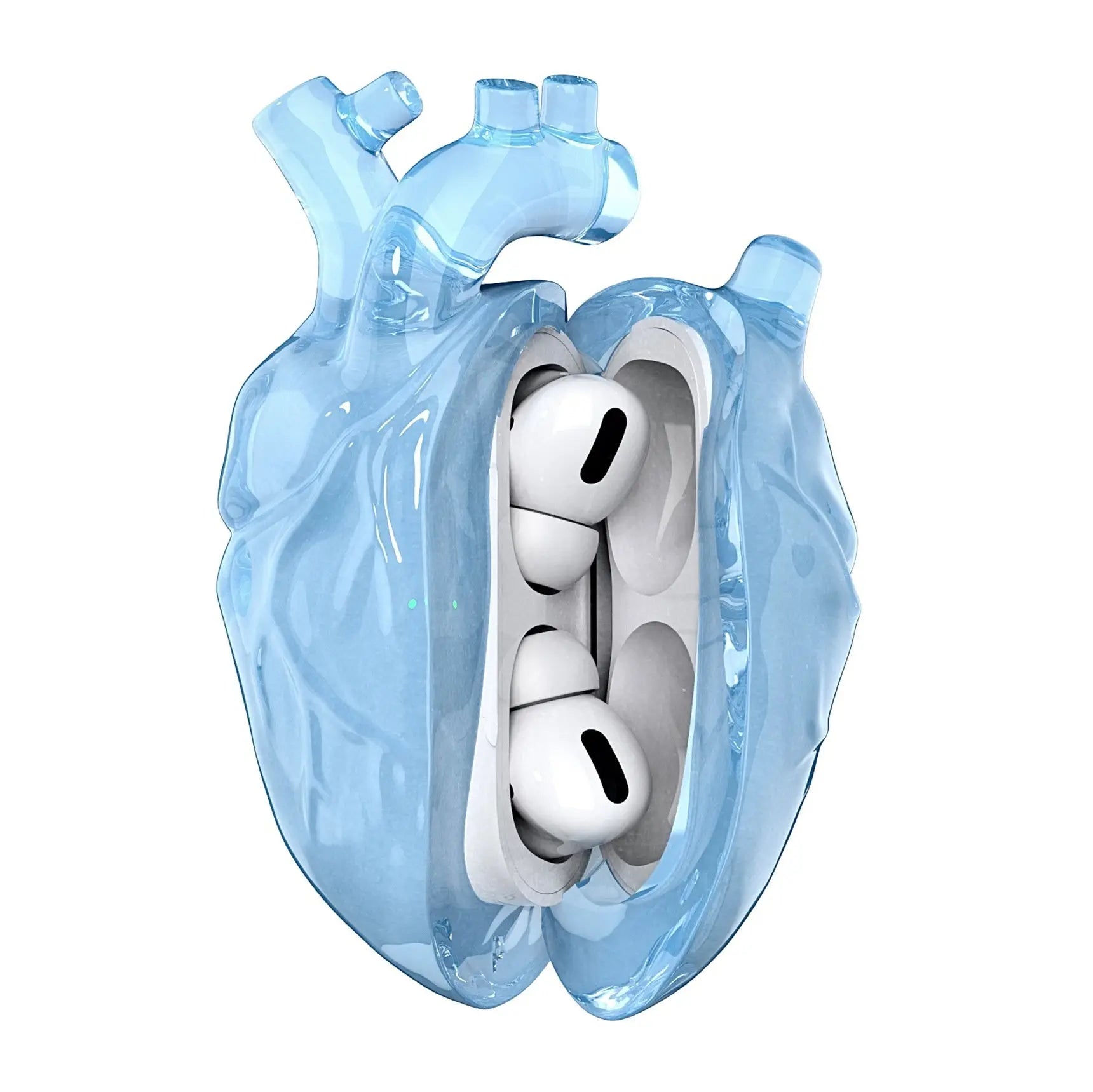 Coque De Téléphone Airpod Design PULSAR Blue-Airpods 4