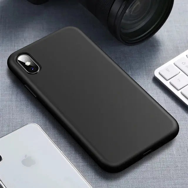 Coque Téléphone Anti-Choc ZENTO black-Apple XR