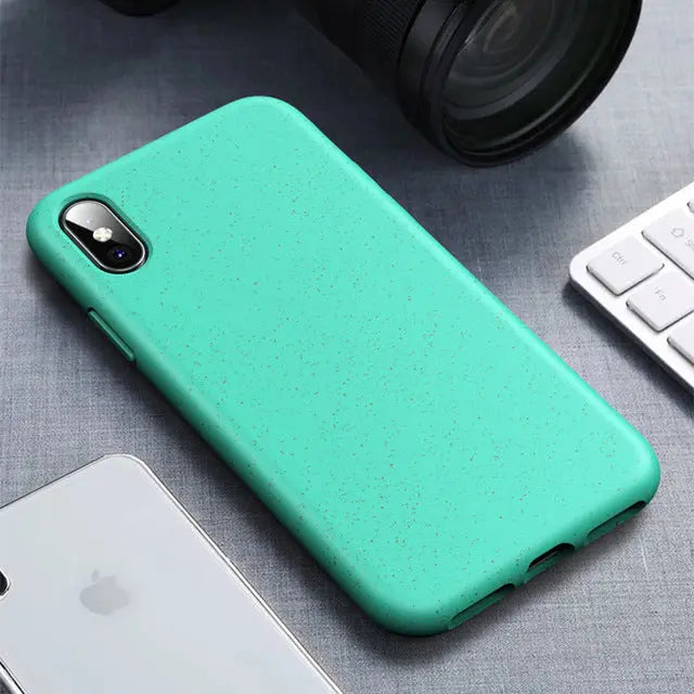 Coque Téléphone Anti-Choc ZENTO Mint Green-Apple XS Max