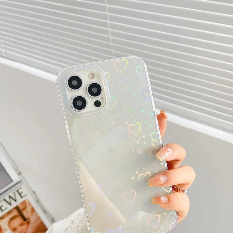 Coque Téléphone Antichoc LUVCASE Colorful love-IPhone XS Max