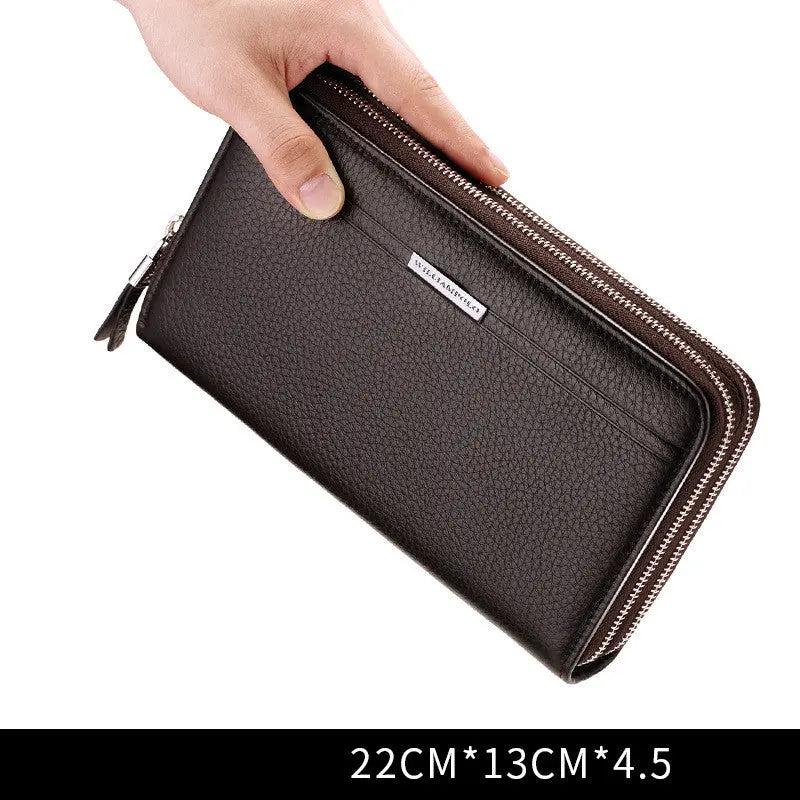 Coque Téléphone Business Luxe CLUTCH Brown large