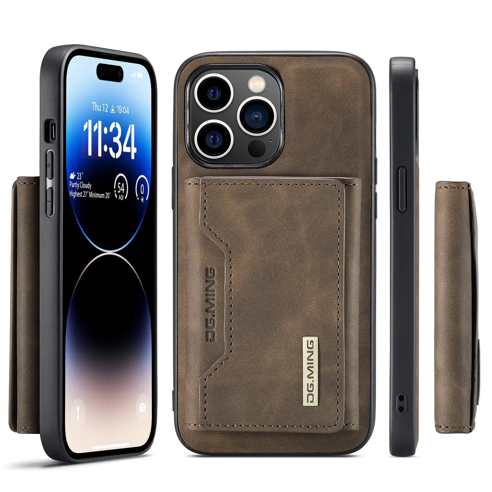 Coque Téléphone Magnétique LYVEN Coffee-IP14ProMax