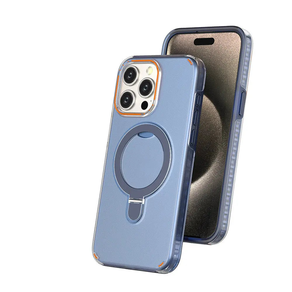 Coque Téléphone Magnétique ZENAX Sapphire Blue-IP13Pro