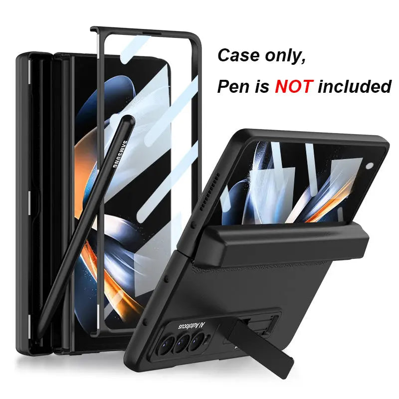 Coque Téléphone Magnétique ZENMAX Black-Samsung Galaxy Z Fold4