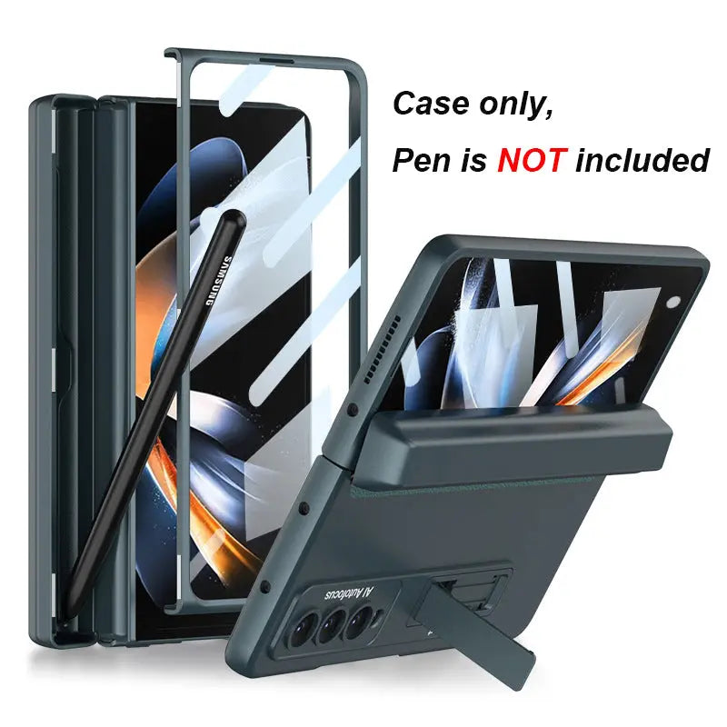 Coque Téléphone Magnétique ZENMAX Green-Samsung Galaxy Z Fold4