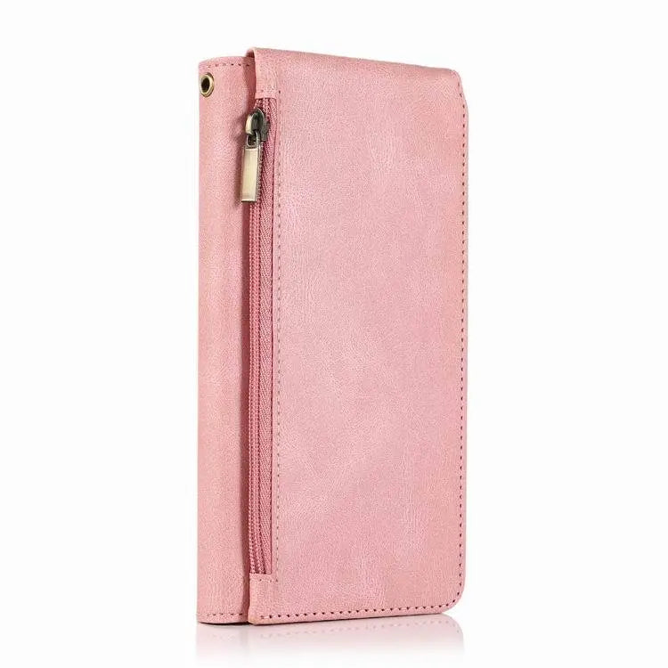 Coque Téléphone PU Élégant ZINA Pink-S20FE
