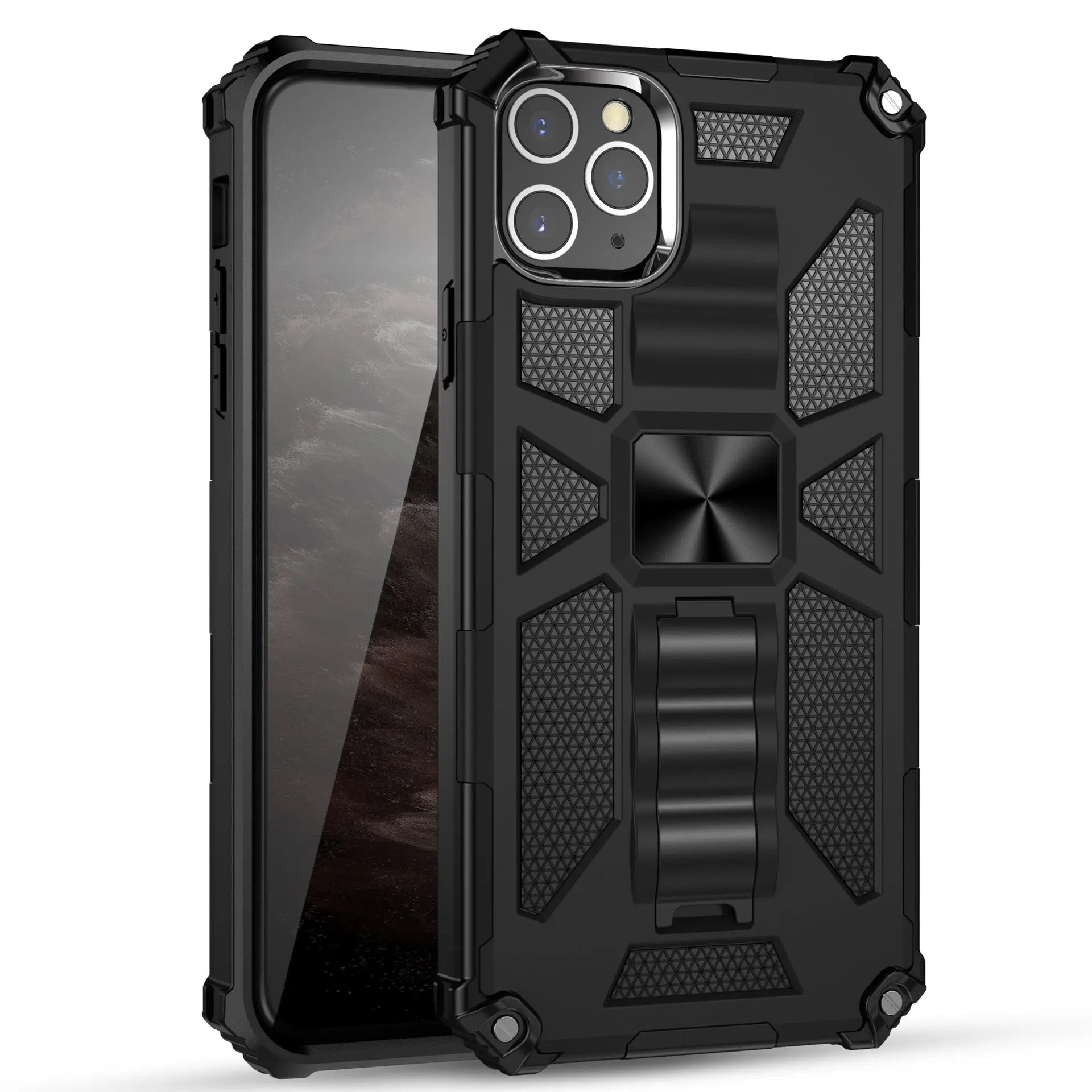 Coque de Téléphone Anti-Choc TRAKTOR Black-IPhone 12mini
