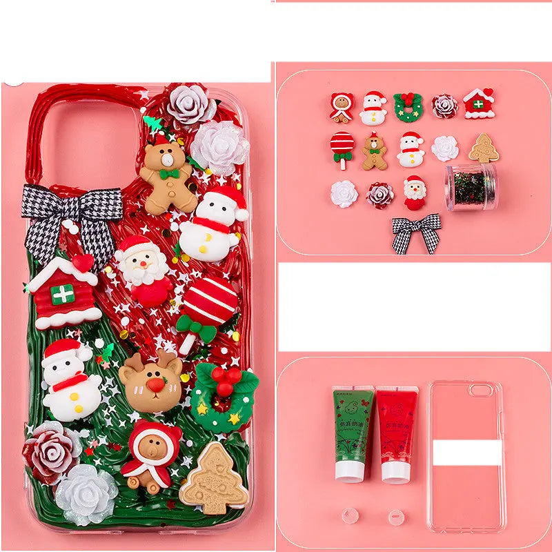 Coque de Téléphone Créatif WAVE Rose Christmas Carnival Materi-IPhone13Pro