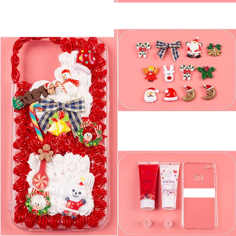 Coque de Téléphone Créatif WAVE Bowknot Christmas bell materia-IPhone13Pro Max