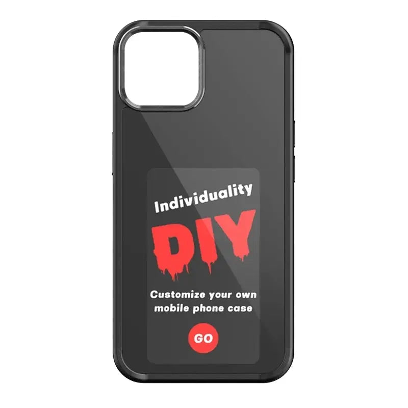 Coque de Téléphone E-Ink Personnalisable ZYNIO Black-IPhone12pro