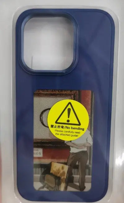 Coque de Téléphone E-Ink Personnalisable ZYNIO Blue-Iphone16pro