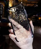 Coque de Téléphone Élégante STRIPEZ Black-Iphone12