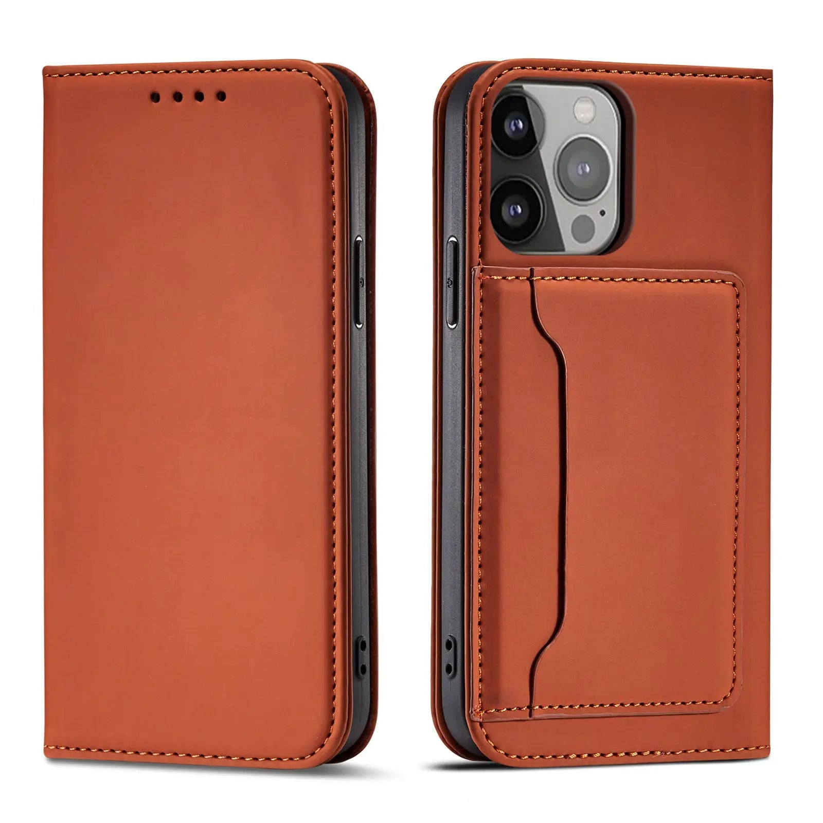 Coque de Téléphone Flip Business GARNO Yellow-IPhone XS